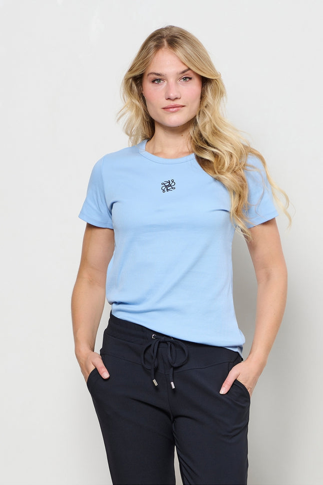 Top savi Embro Chambray Blue TS265