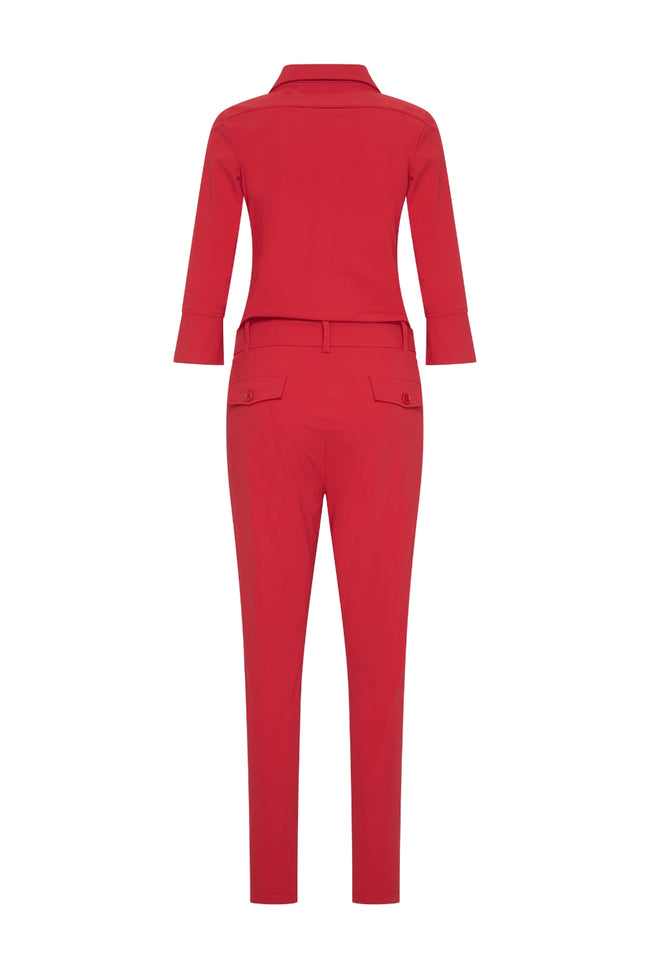 Travel jumpsuit dark red 202033