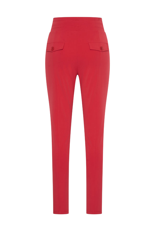 Travel broek dark red 202134