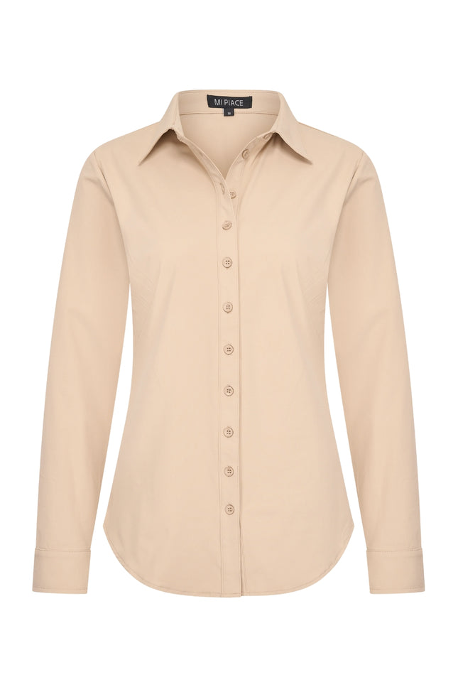 Travel blouse sand 60840