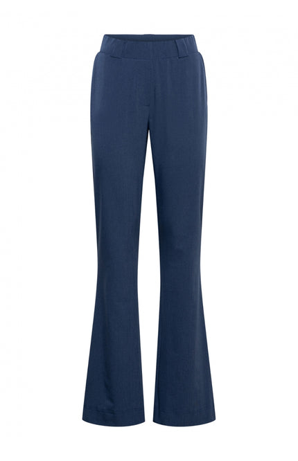 Travel Broek Penelope Flare Melee Indigo PA326