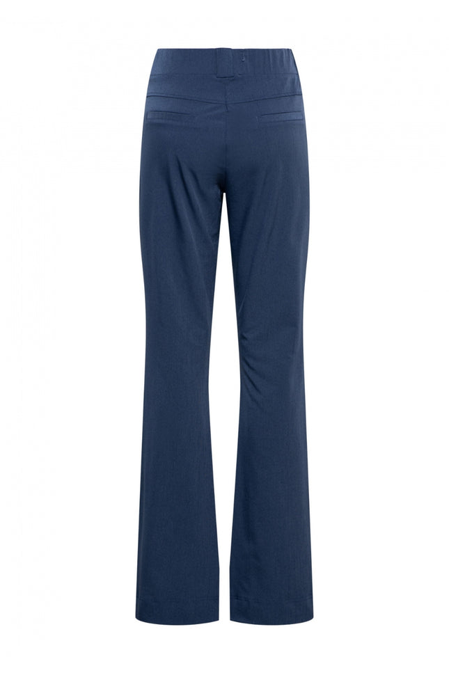 Travel Broek Penelope Flare Melee Indigo PA326