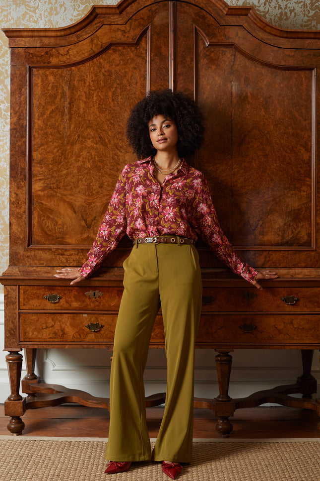 Broek Solange Olive