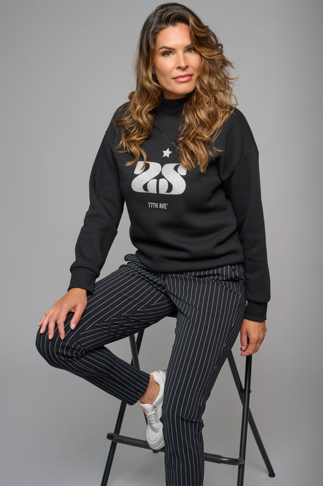 Zoso Travel broek alexia black 244 Stretchshop.nl