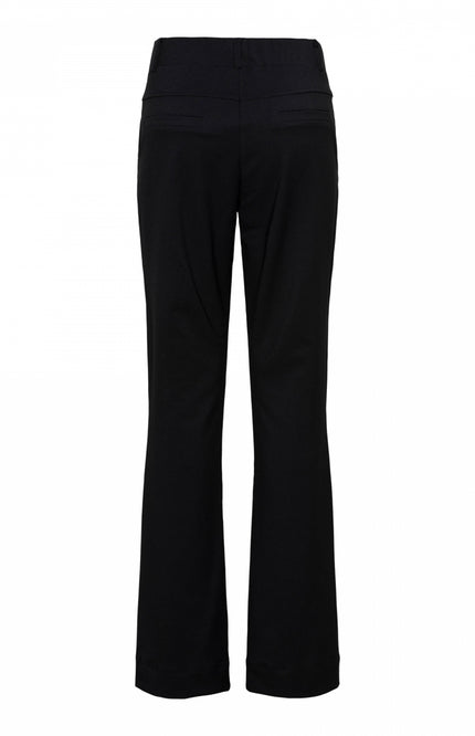 &Co woman Broek charlie comfort twill black PA282 Stretchshop.nl