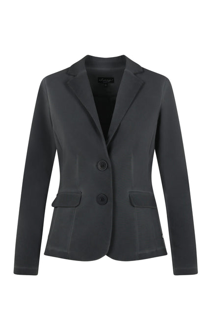 Elvira Casuals Blazer nikki anthracite 24-058 Stretchshop.nl