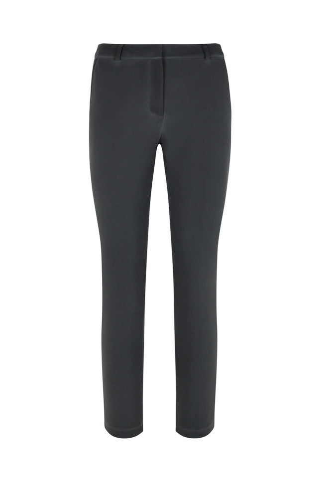 Elvira Casuals Broek nikki anthracite 24-059 Stretchshop.nl