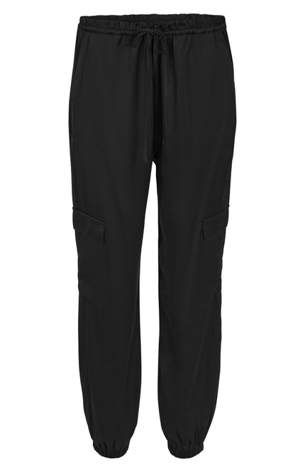 Maicazz Broek cargo kewan black d11 Stretchshop.nl