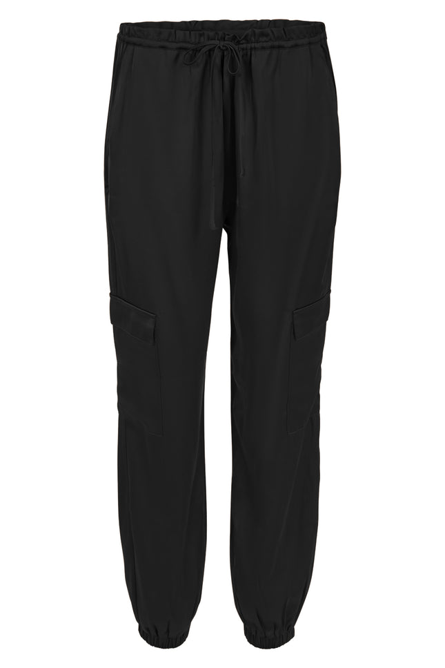 Maicazz Broek cargo kewan black d11 Stretchshop.nl