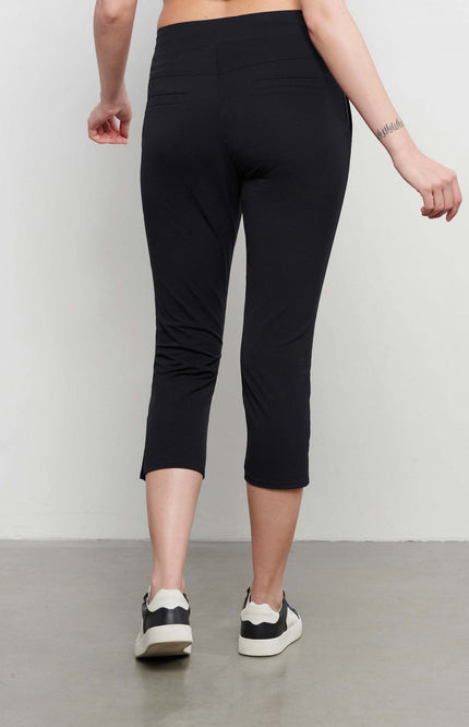 Travel broek capri phoenix zwart