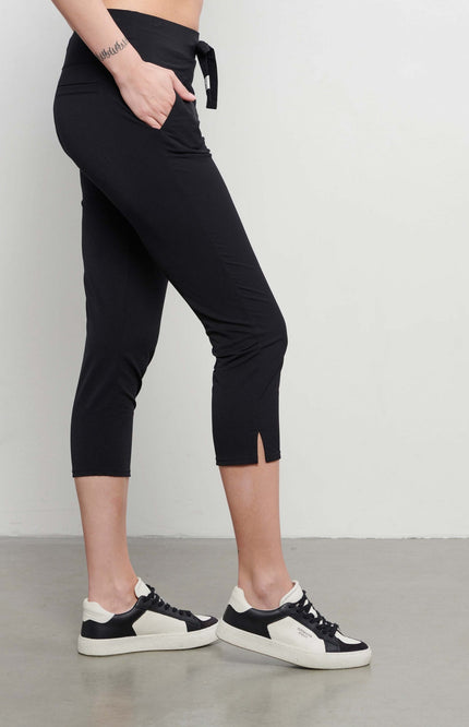 Travel broek capri phoenix zwart