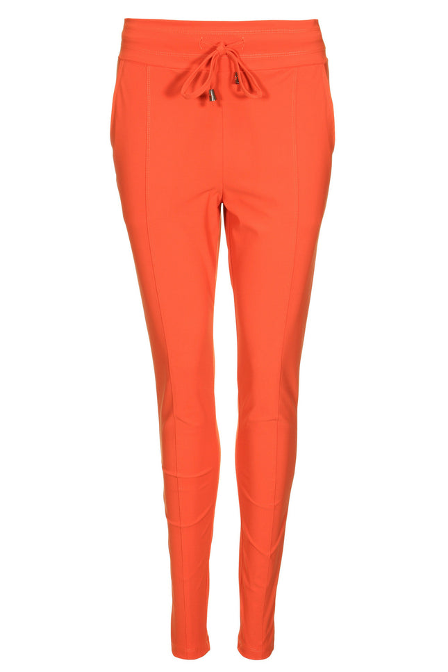 Mi Piace Travel broek orange 202016 Stretchshop.nl