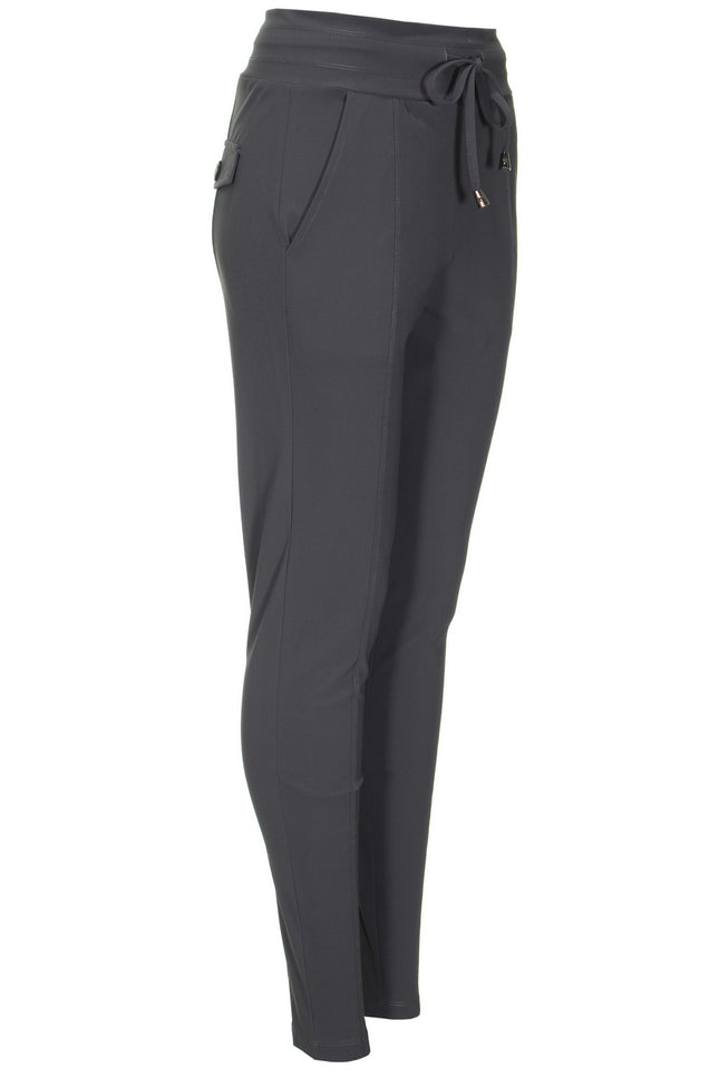 Mi Piace Travel broek dark grey 202016 Stretchshop.nl