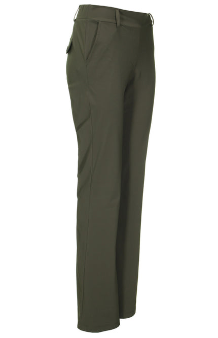 Mi Piace Travel broek flared deep depth 202384 Stretchshop.nl