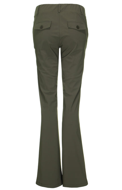 Mi Piace Travel broek flared deep depth 202384 Stretchshop.nl