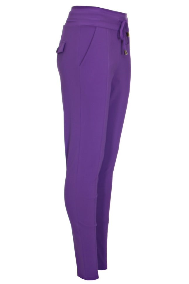 Mi Piace Travel broek purple 202016 Stretchshop.nl