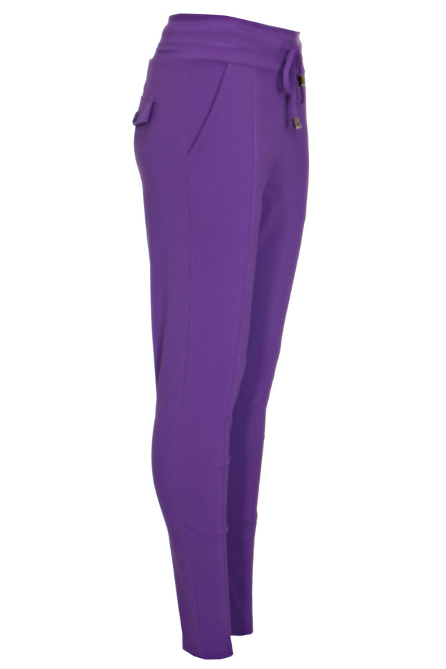 Mi Piace Travel broek purple 202016 Stretchshop.nl