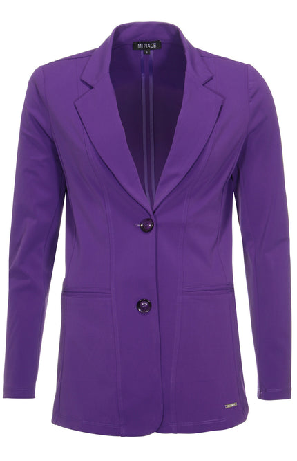 Mi Piace Travel blazer purple 202102A Stretchshop.nl