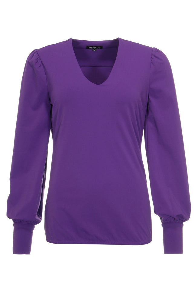 Mi Piace Travel top purple 202226 Stretchshop.nl