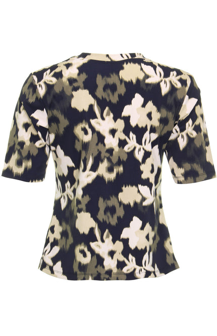 Mi Piace Travel top deep depth faded flowers 202271 Stretchshop.nl