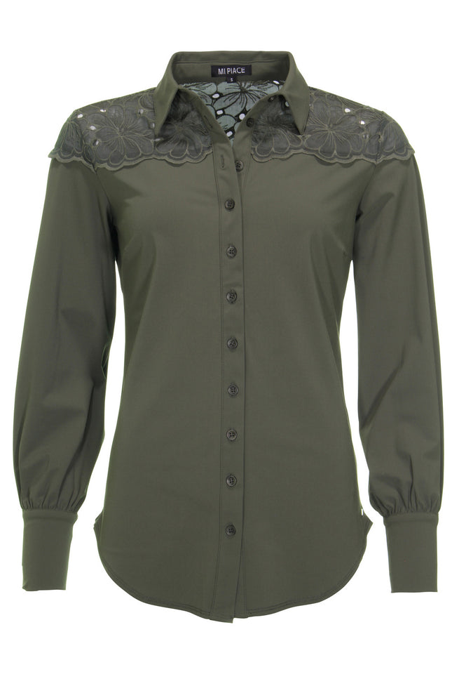 Mi Piace Travel blouse deep depth 202435 Stretchshop.nl