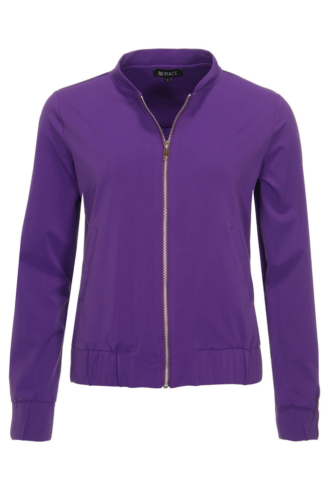 Mi Piace Travel jacket purple 202463 Stretchshop.nl