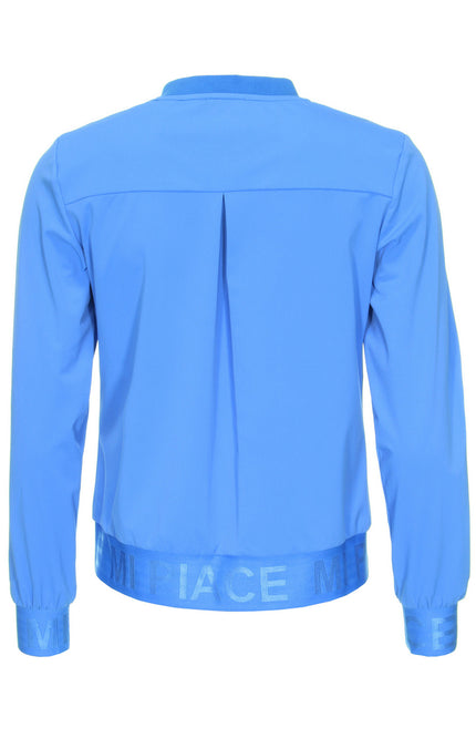 Mi Piace Travel jacket logo azure blue 202250 Stretchshop.nl