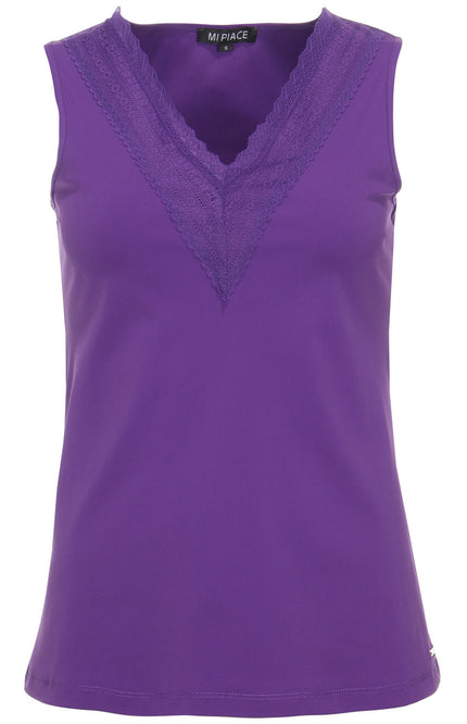 Mi Piace Travel top purple 202254 Stretchshop.nl