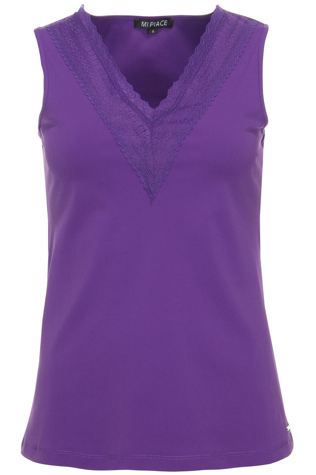 Mi Piace Travel top purple 202254 Stretchshop.nl