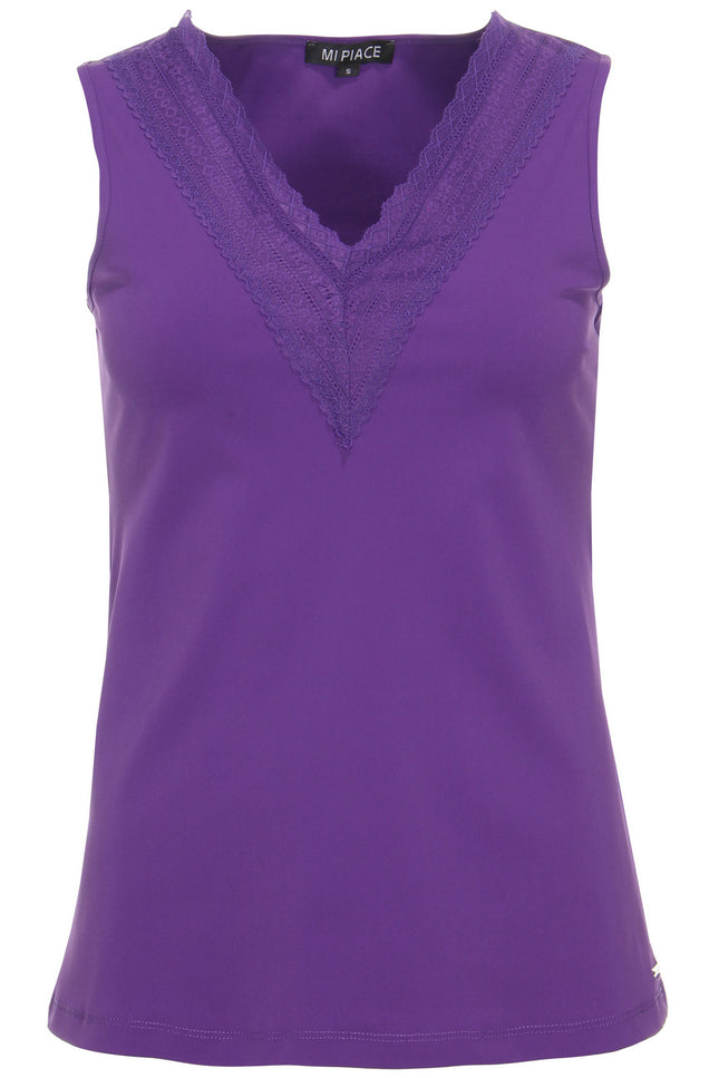 Mi Piace Travel top purple 202254 Stretchshop.nl