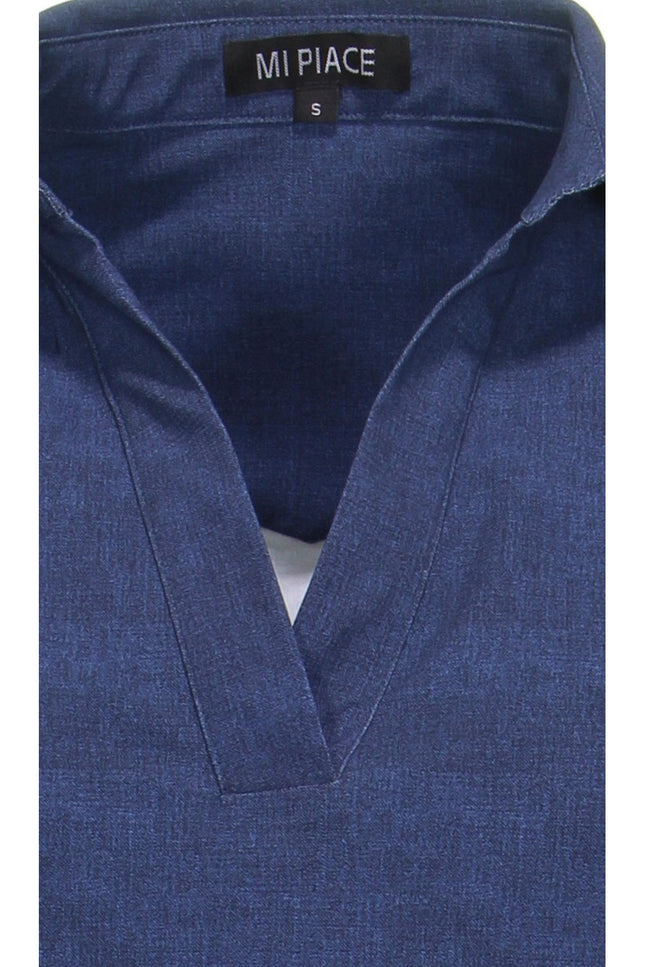 Travel jurk blue jeans 202442