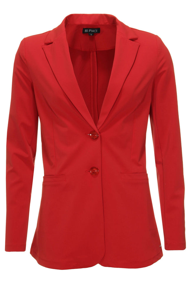 Mi Piace Travel blazer dark red 202513 Stretchshop.nl