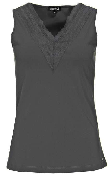 Mi Piace Travel top dark grey 202254 Stretchshop.nl