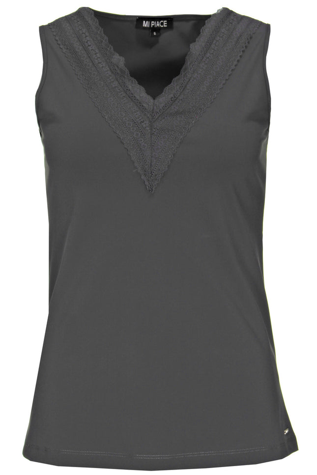 Mi Piace Travel top dark grey 202254 Stretchshop.nl