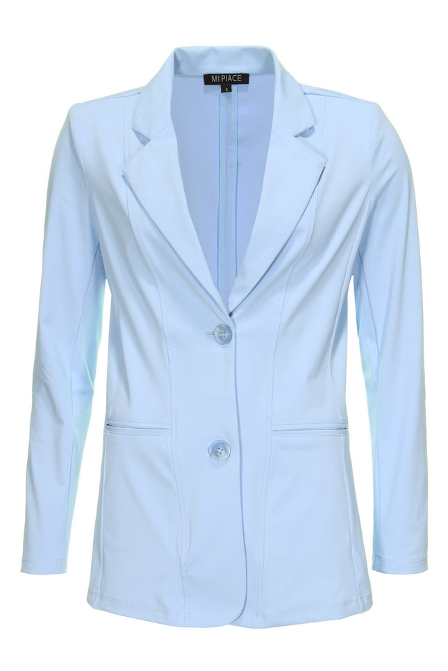 Mi Piace Travel blazer baby blue 202102A Stretchshop.nl