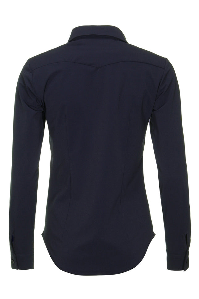 Mi Piace Travel blouse navy 60840 Stretchshop.nl