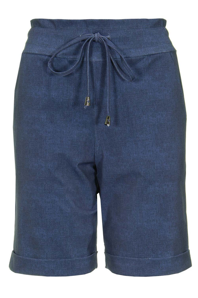 Mi Piace Travel short blue jeans 202423 Stretchshop.nl