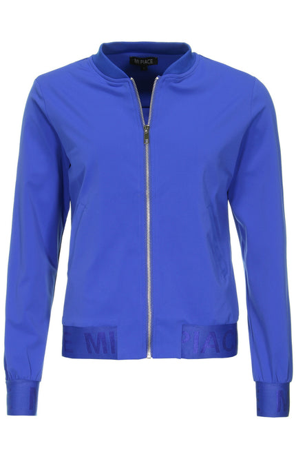 Mi Piace Travel jacket logo kobalt 202250 Stretchshop.nl