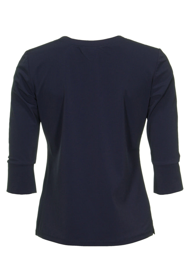 Mi Piace Travel top navy 202095 Stretchshop.nl