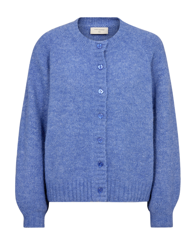 Freequent Cardigan fqlouisa wedgewood melange Stretchshop.nl