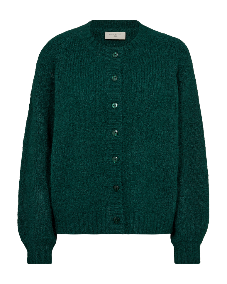 Freequent Cardigan fqlouisa ponderosa pine melange Stretchshop.nl