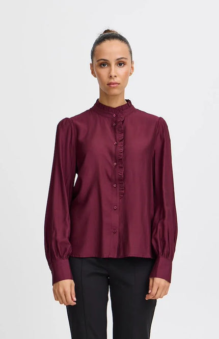 Ichi Blouse ihkarlani Port Royale SH Stretchshop.nl