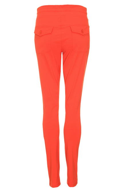 Zoso Travel Broek Amber red 245 Stretchshop.nl