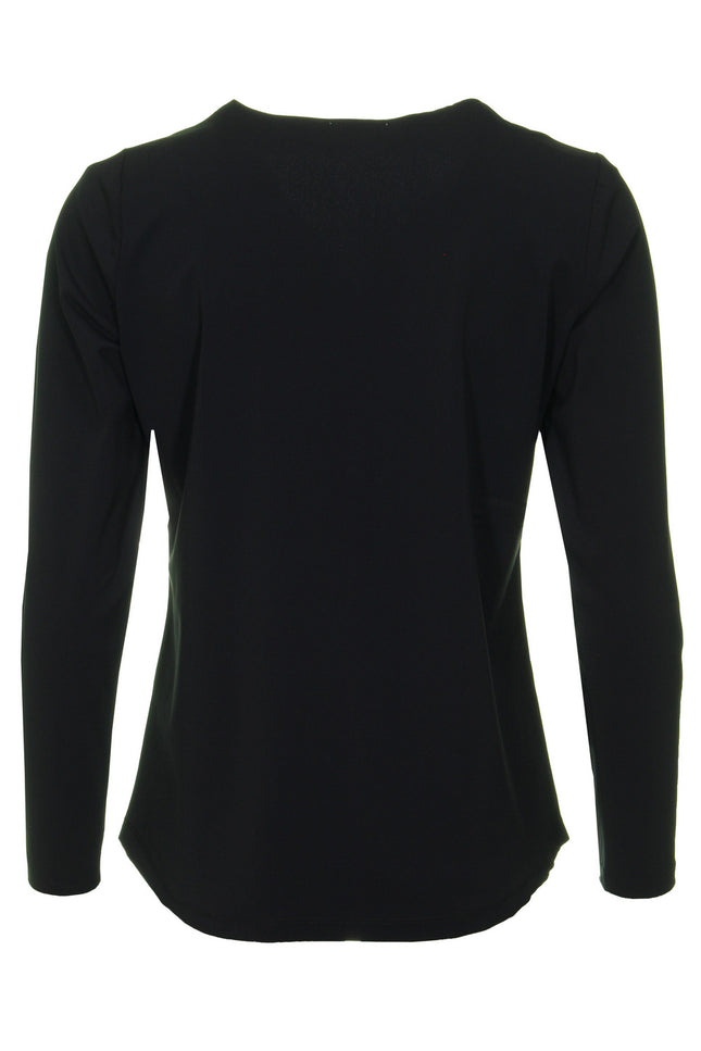 Zoso Travel blouse romee black 245 Stretchshop.nl